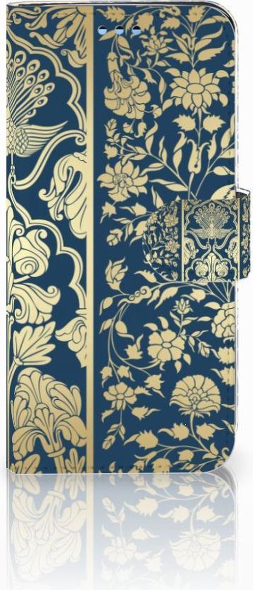 Samsung Galaxy S9 Hoesje Beige Flowers