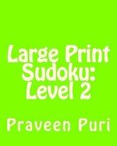 Large Print Sudoku: Level 2
