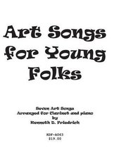 Art Songs for Young Folks - clarinet and piano