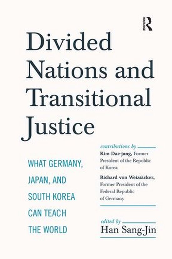 Divided Nations and Transitional Justice - cover