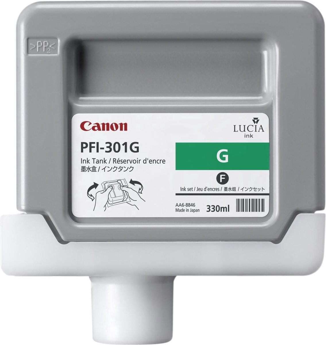 Canon PFI-301G Inktcartridge Pigment Groen