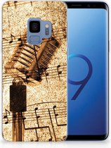 Backcover Hoesje Geschikt voor Samsung Galaxy S9 Bladmuziek