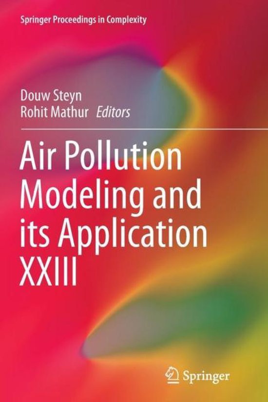 Air Pollution Modeling and Its Application - cover