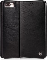 Hoesje voor iPhone 7 4.7 inch book case wallet gentleman series met 2 pasjes zwart
