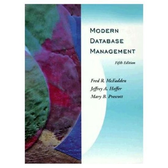 Modern Database Management - cover