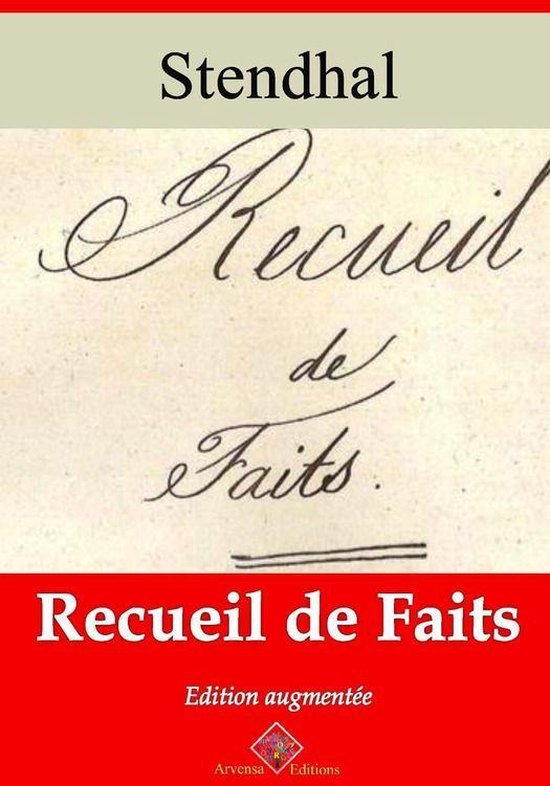 Recueil de faits – suivi d'annexes - cover