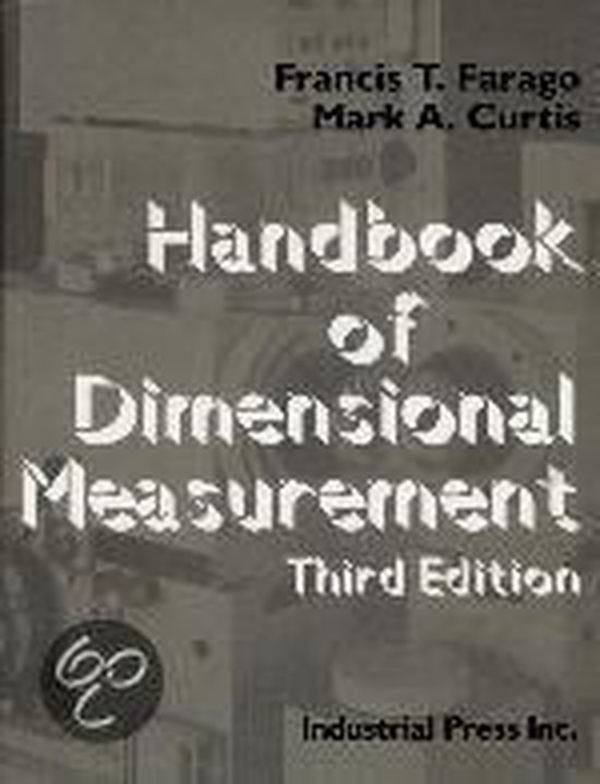 Handbook Of Dimensional Measurement - cover