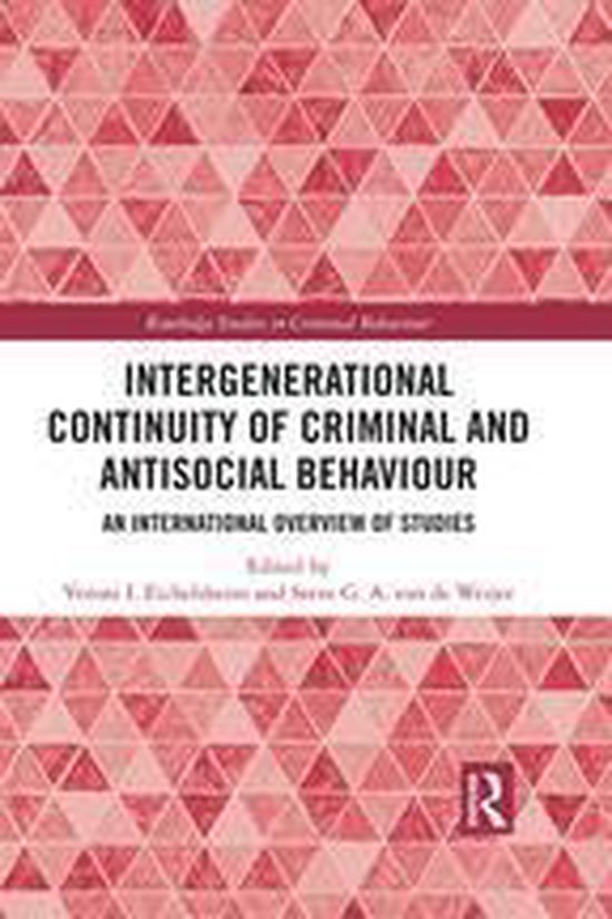 Routledge Studies in Criminal Behaviour - Intergenerational  ... - cover