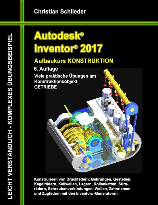 Autodesk Inventor 2017 2 - Autodesk Inventor 2017 - Aufbauku ... - cover