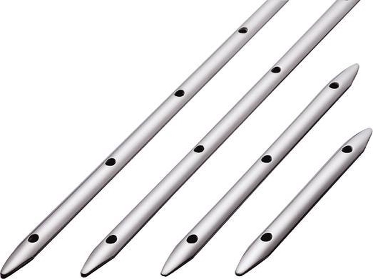 Talamex Staande Lijstklem Zilver 19 x 203 mm