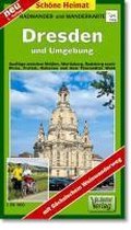 Dresden und Umgebung 1 : 35 000. Radwander- und Wanderkarte