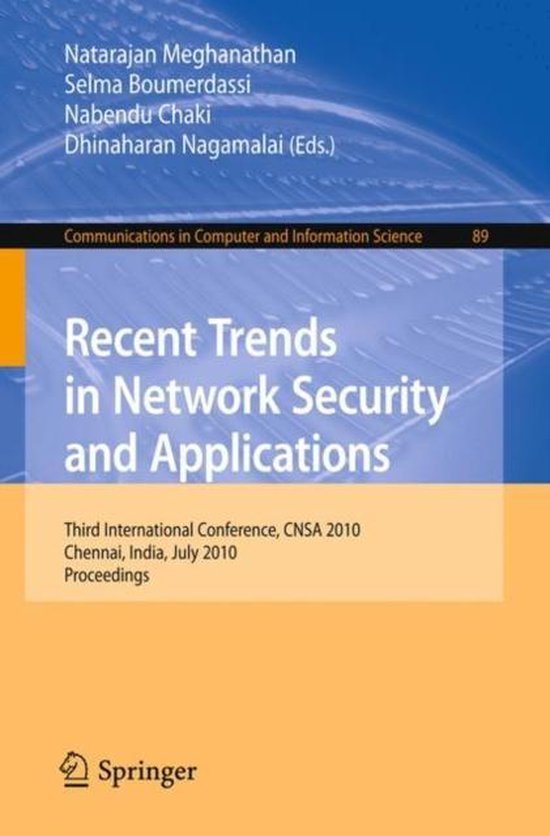 Recent Trends In Network Security And Applications - cover