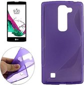 Comutter silicone hoesje LG G4C paars