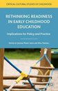 Omslag Rethinking Readiness in Early Childhood Education