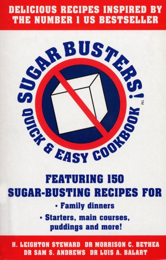 Sugar Busters! Quick & Easy Cookbook - cover