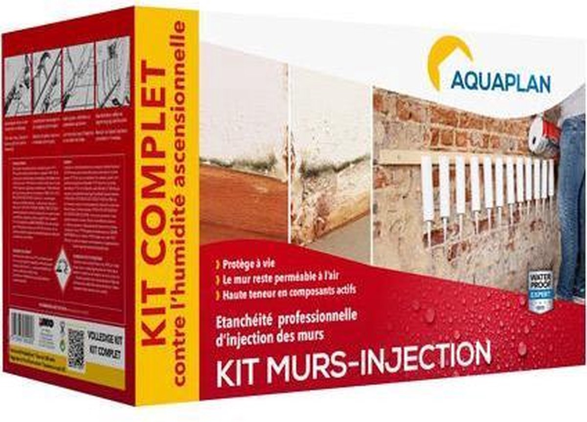 Aquaplan kit waterdichting 'Wall-injector' 5 L