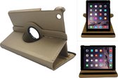 Hoes geschikt voor Apple iPad Mini 1 / 2 / 3 Book Case 360 Graden Draaibaar - Goud Leer Cover Rotatie