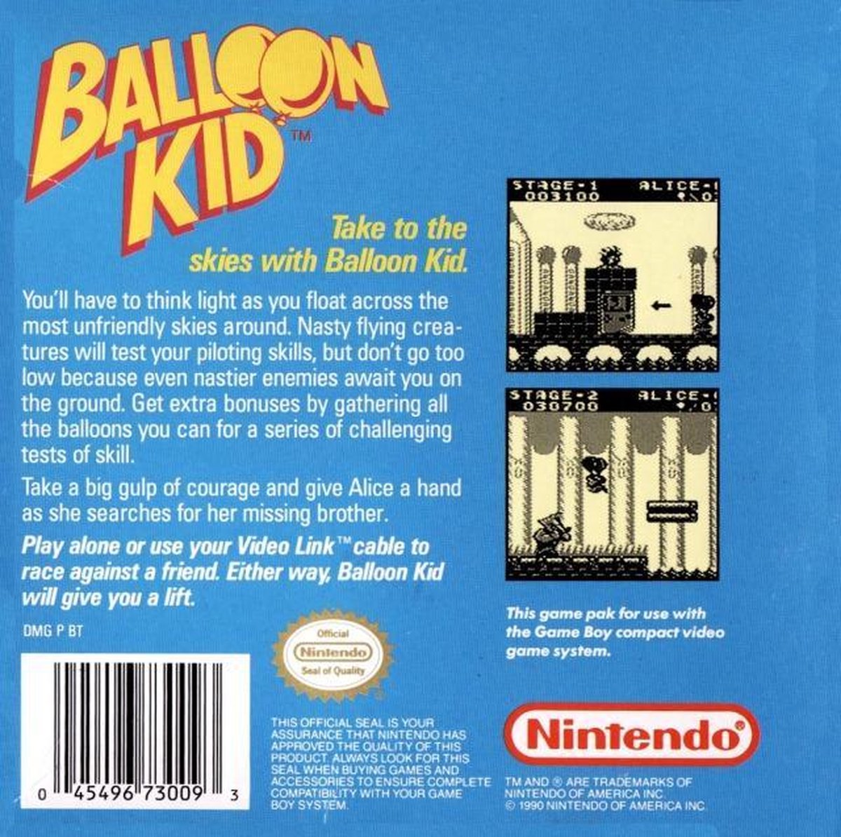 Balloon Kid (Gameboy) | Jeux | bol.com