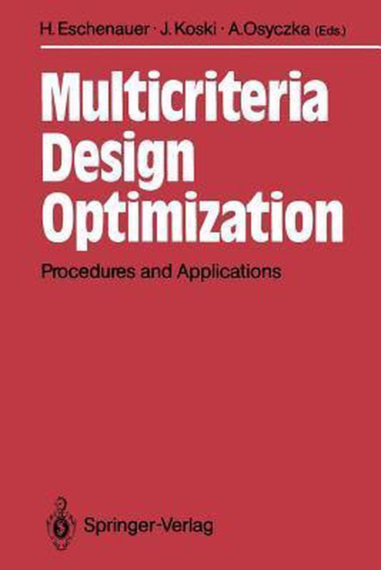 Multicriteria Design Optimization - cover