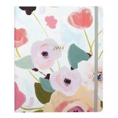 Painted Petals 2018 Dated Planner