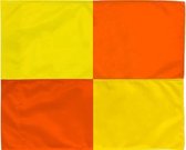 Amigo Grensrechtersvlag 39 X 32 Cm Geel / Oranje