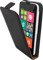 Mobiparts - zwarte premium flipcase - Nokia Lumia 530