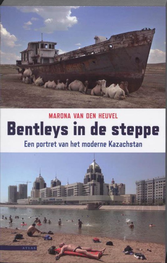 Cover van het boek 'Bentleys in de steppe' van M. van den Heuvel