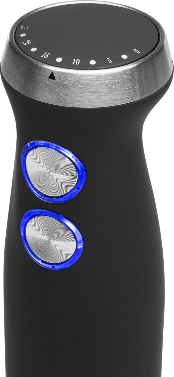 Princess 221221 Staafmixer - Hand blender - Extreem Krachtig – 1000 Watt - 4-in-1 Set - Inclusief Hakmolen, Garde, Mengbeker en Extra lange staaf voor Soep – foto 3