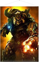 Doom Wallscroll / Poster Cyber Demon 77 x 100 cm