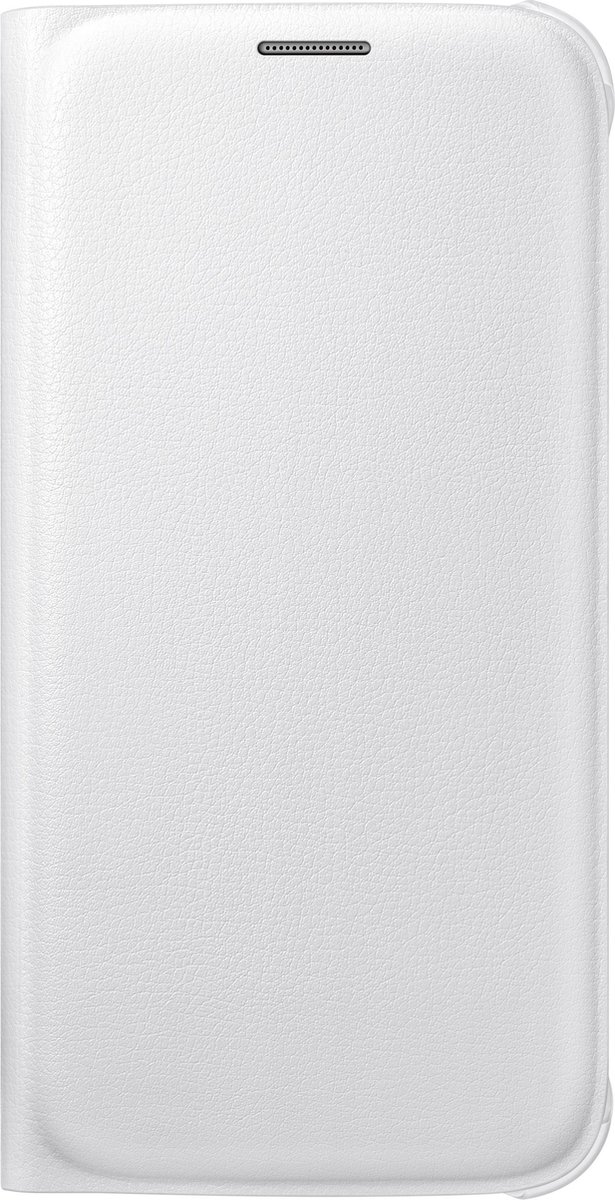 Samsung flip case - wit - Samsung G920 Galaxy S6