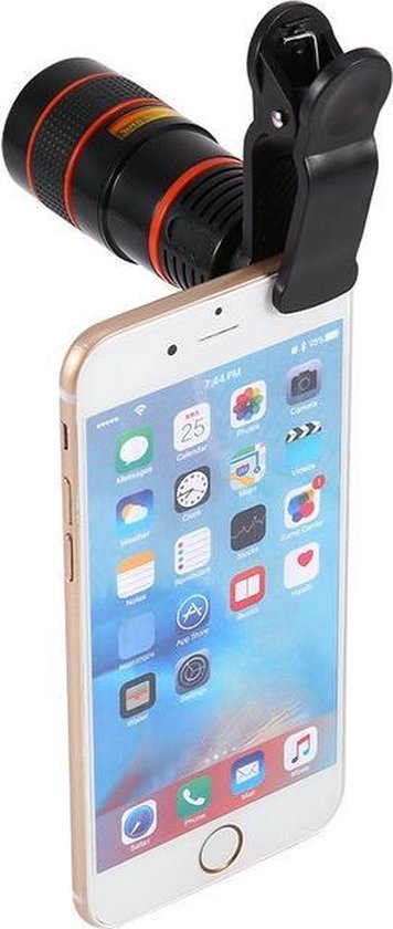 Clip-On Smartphone Zoomlens - Geschikt Voor iPhone & Mobiele Telefoon  Camera - Tele... | bol.com