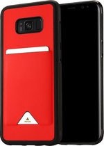 Dux Ducis - Samsung Galaxy S8 Plus hoesje - Pocard Series - Back Cover - Rood
