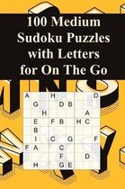 100 Medium Sudoku Puzzles with Letters for On The Go