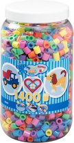 Hama Strijkkralen Maxi Pastelkleuren 1400 stuks