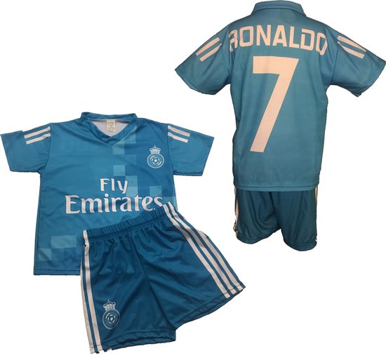 Madrid - Ronaldo 7 - Set Shirt & Broek - Size 8 jaar - Blauw | bol.com