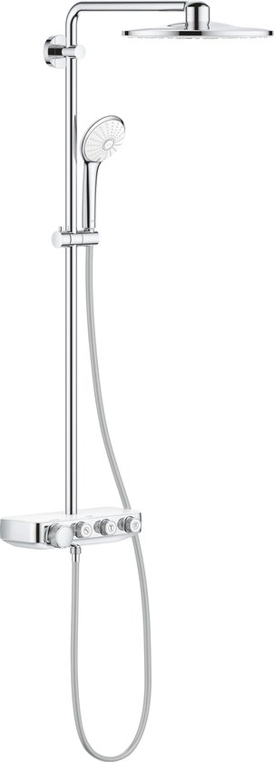 GROHE Euphoria Smartcontrol 310 Duo Regendouche - ø 31 cm - Verstelbare wandbevestiging - Moon white