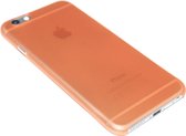 Oranje kunststof hoesje Geschikt voor iPhone 6(S) Plus