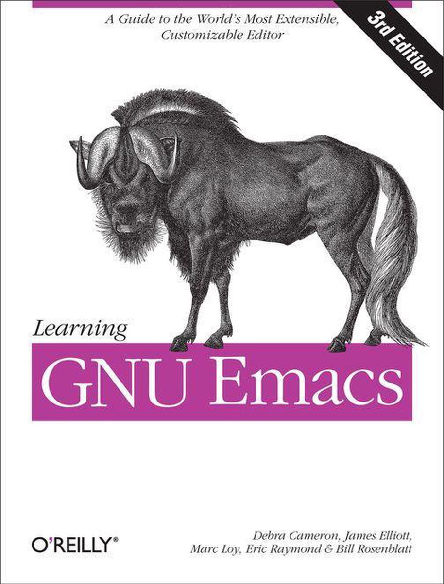 Omslag van Learning Gnu Emacs
