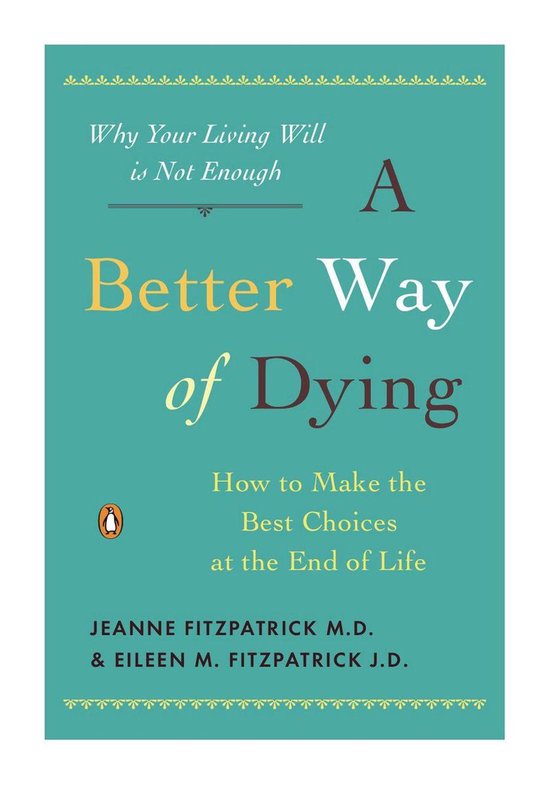 A Better Way of Dying - cover