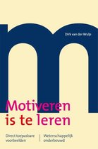 Boek cover Motiveren is te leren van Dirk van der Wulp