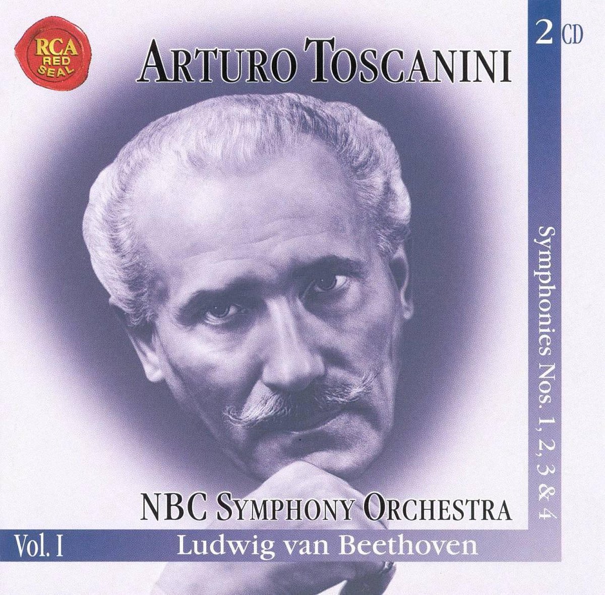 Immortal Toscanini Vol 1 - Beethoven Symphonies no 1-4