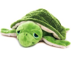 Warmteknuffel Schildpad groen Habibi warmie 27 cm - opwarmknuffel geschikt voor oven en magnetron schildpad - magnetronknuffel schildpad - knuffel schildpad