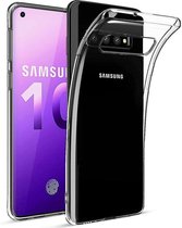 Samsung Galaxy S10 Plus hoesje - Soft TPU case - transparant