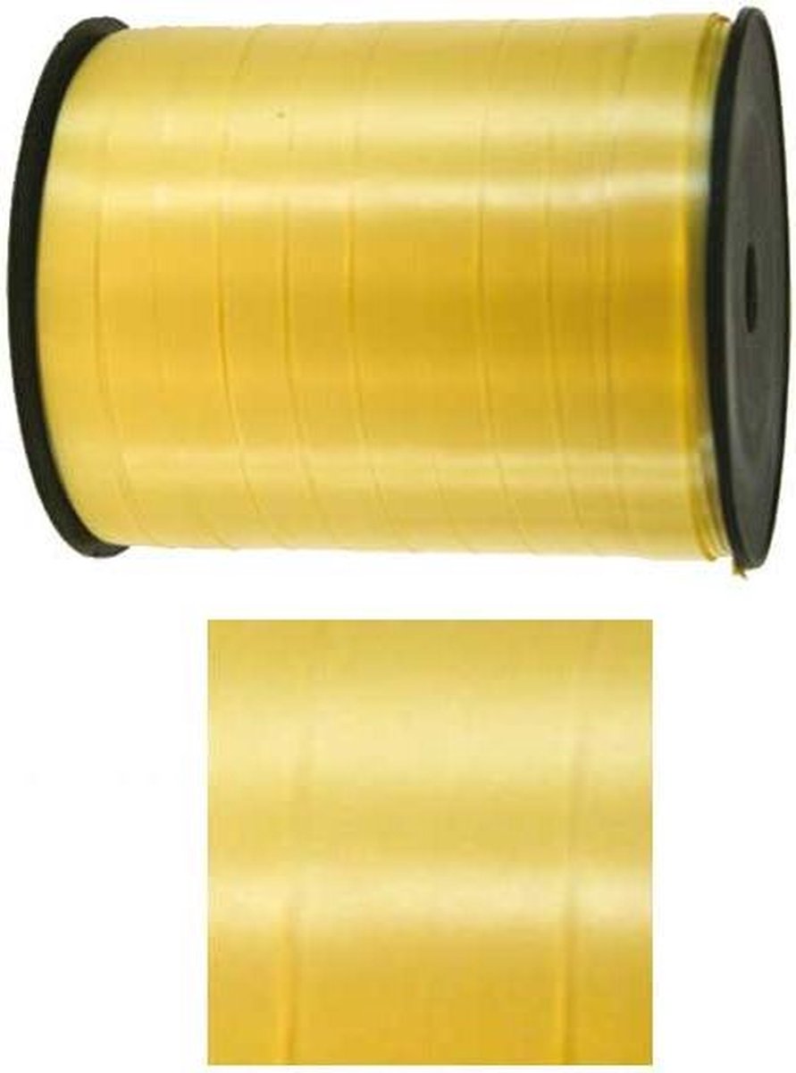 Geel lint - 250 meter - 10 mm - Folat