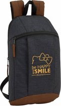 Hello Kitty Be Happy - Rugzak - 39 cm - Zwart