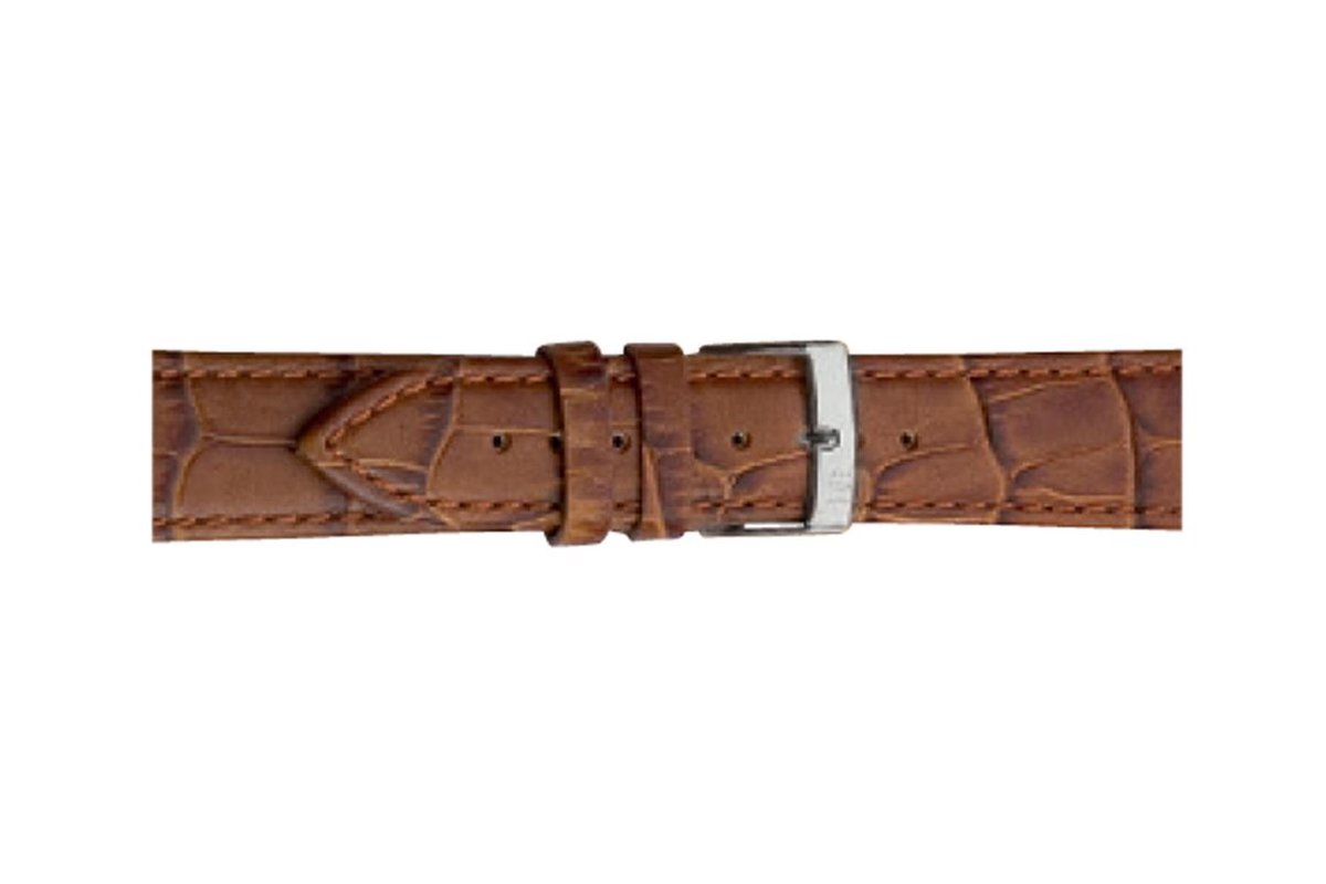 Morellato PMX041BOLLE IG Horlogebandje - Leer - Bruin - 12 mm