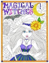 Magical Witches Coloring Book