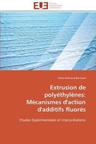 Extrusion de polyéthylènes: Mécanismes d'action d'additifs fluorés