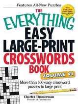 The Everything Easy Large-Print Crosswords Book