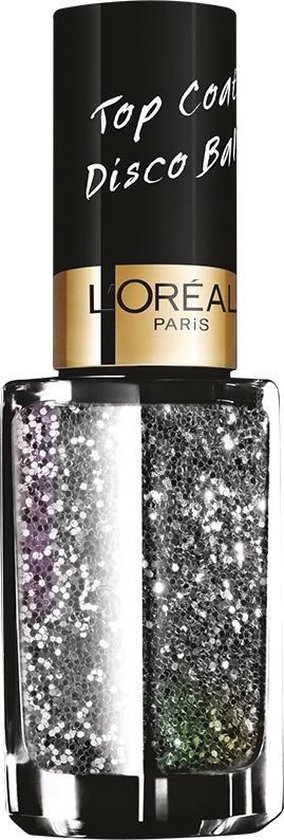 L’Oréal Paris Color Riche Le Vernis - 922 Disco Ball - Glitter - Nagellak Topcoat